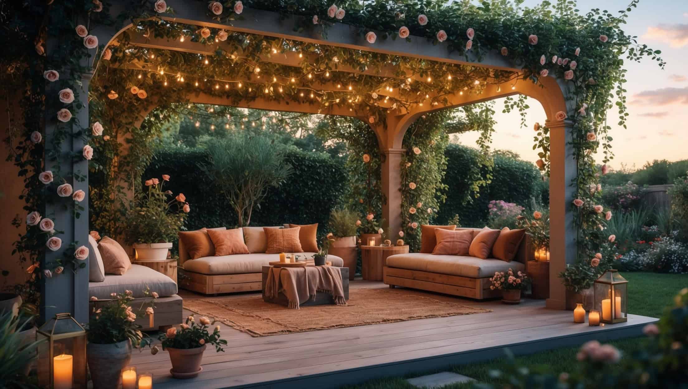 10 Kreative Ideen, wie du deine Laube gestaltst: Von der Oase bis zum Gartenparadies!